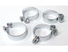 Image of Exhaust collector box to silencer and down pipe clamps, set of 4